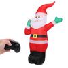 Надувная игрушка Санта 2,4 ГГц пульт дистанционного управления надувное рождественское украшение электрический надувной Санта для
