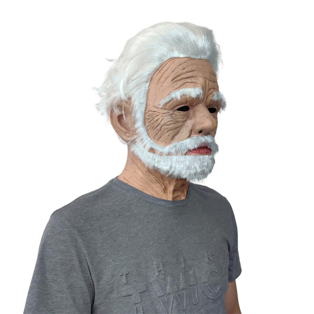 Another MeThe Elder Halloween Holiday Supersoft Old Man Adult Mask