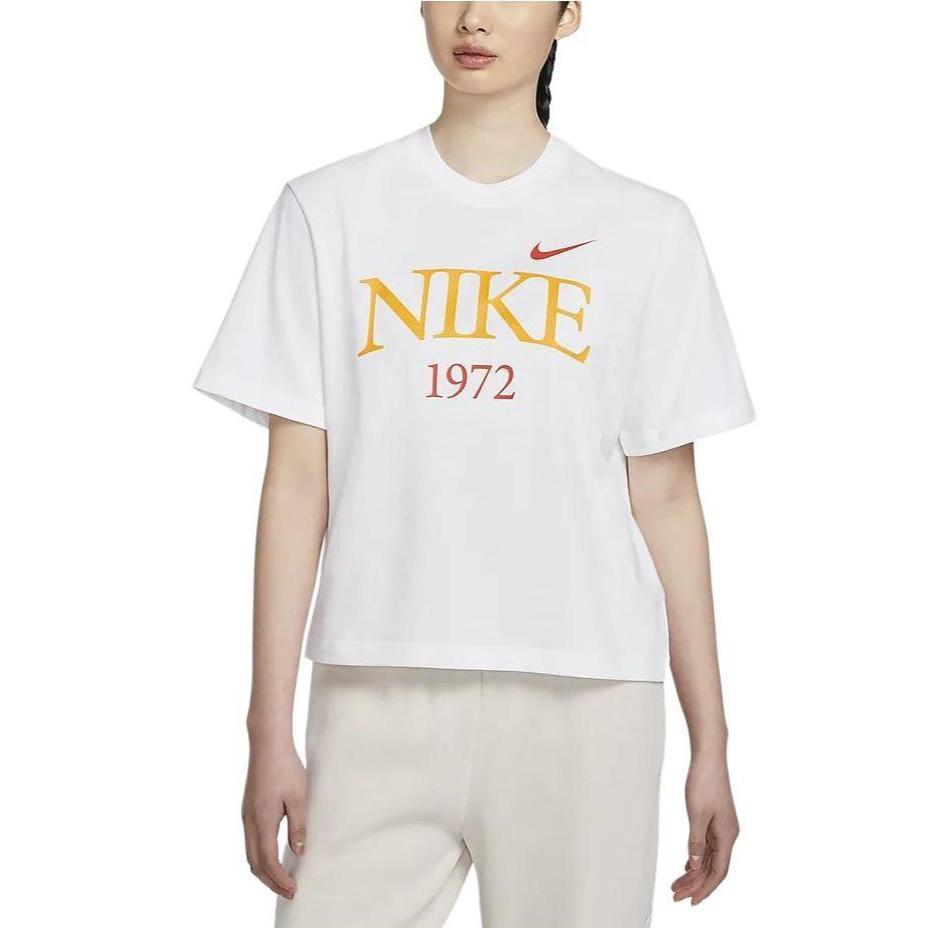 Nike Sportswear Classics T Shirt Women's White FQ6601-101