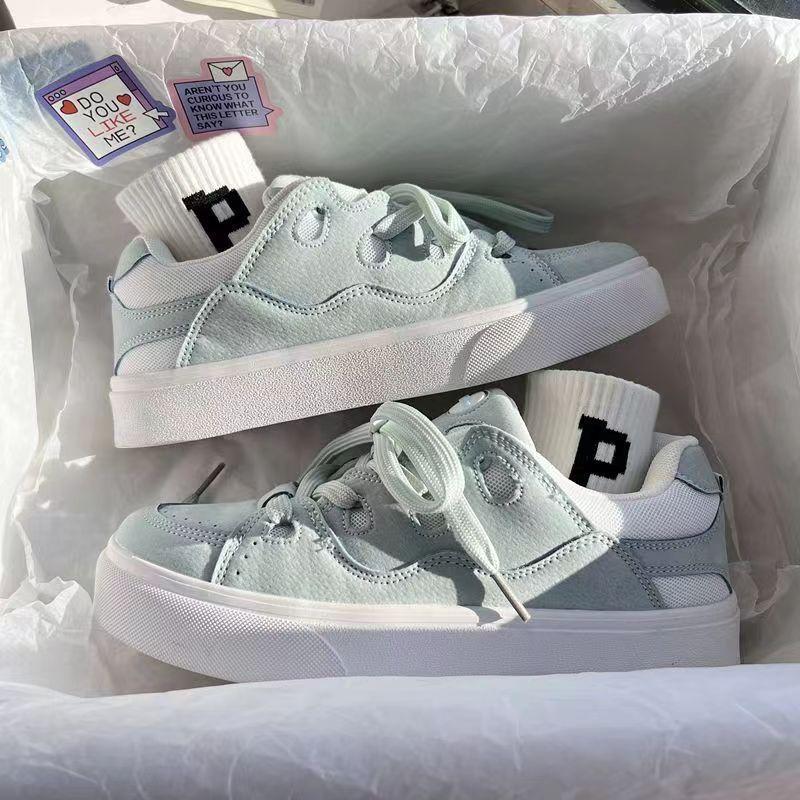 Туфли на платформе, красные, универсальные, супер-пожарные, спортивные, повседневные, для скейтбординга, новинка весны 2025 года, обувь для скейтбординга