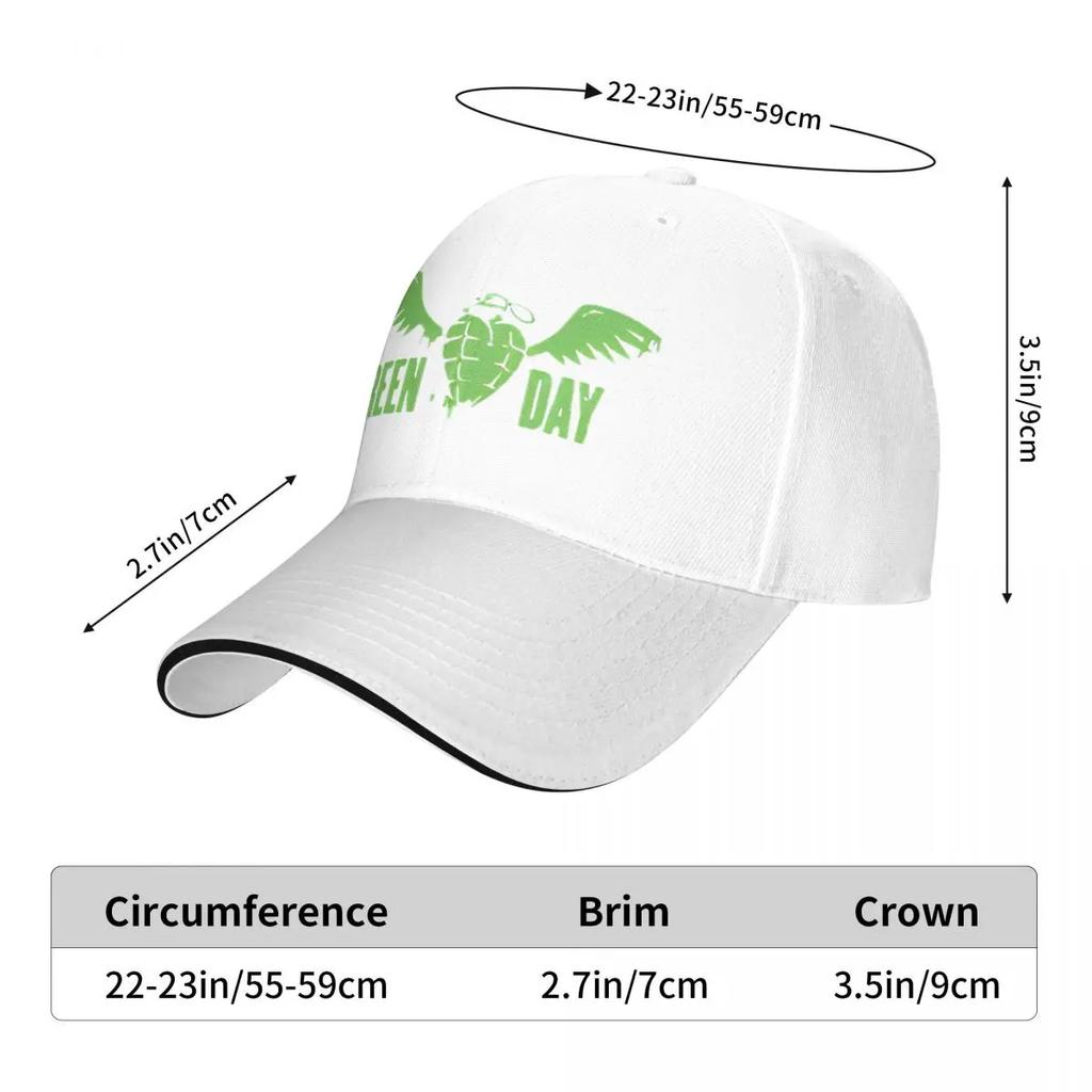 Бейсболка Green Days Fashion Dookie Saviors Hip Hop Album Sandwich Cap Men Women Adjustable Dad Hat Sport