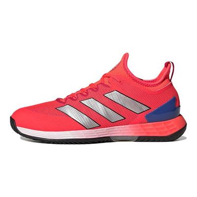 Adizero Ubersonic 4 Solar Red Мужские кроссовки серебристо-металлик Lucid-Blue HQ8379