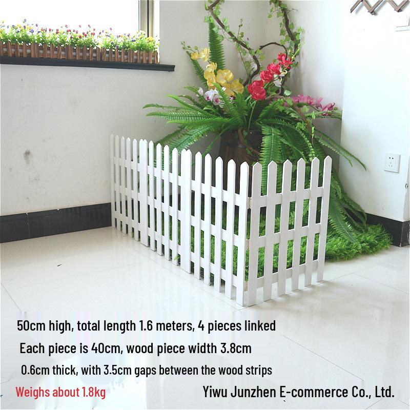 Деревянный штакетник Праздничное украшение для внутреннего и наружного использования