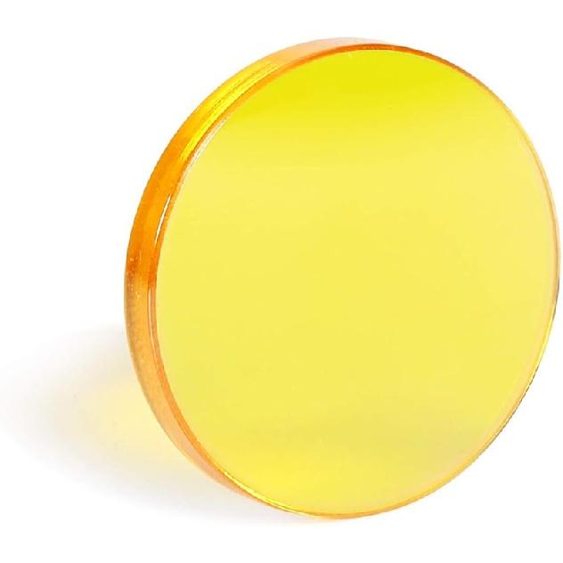 TEN-HIGH CO2 Laser Lens 15mm Laser Mirror CO2 Laser Focal Lens Laser Focus Lens, ZnSe for CO2 Laser Engraving Cutting Machine, Dia15mm FL50.8mm