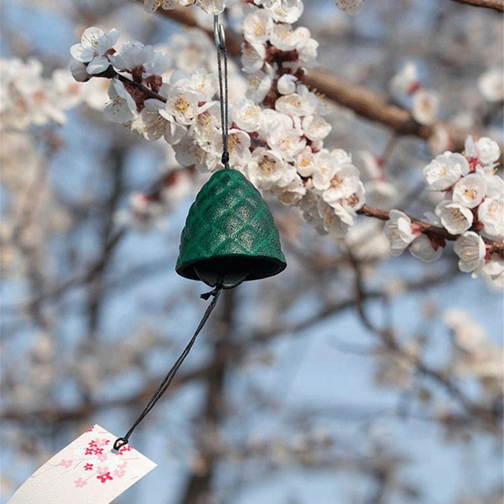 Чугунные металлические колокольчики в японском стиле, прочные украшения, колокольчики для улицы