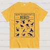 How To Identify A Bird Cotton Summer Casual Cool Loose T-Shirt