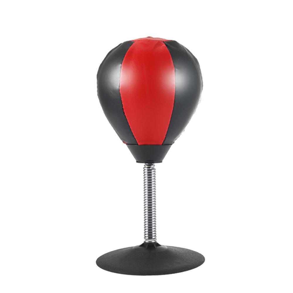 Desktop Boxing Speed Ball: Suction Cup Reaction Ball for Kids & Adults - Home Fitness, Stress Relief & Reaction Training