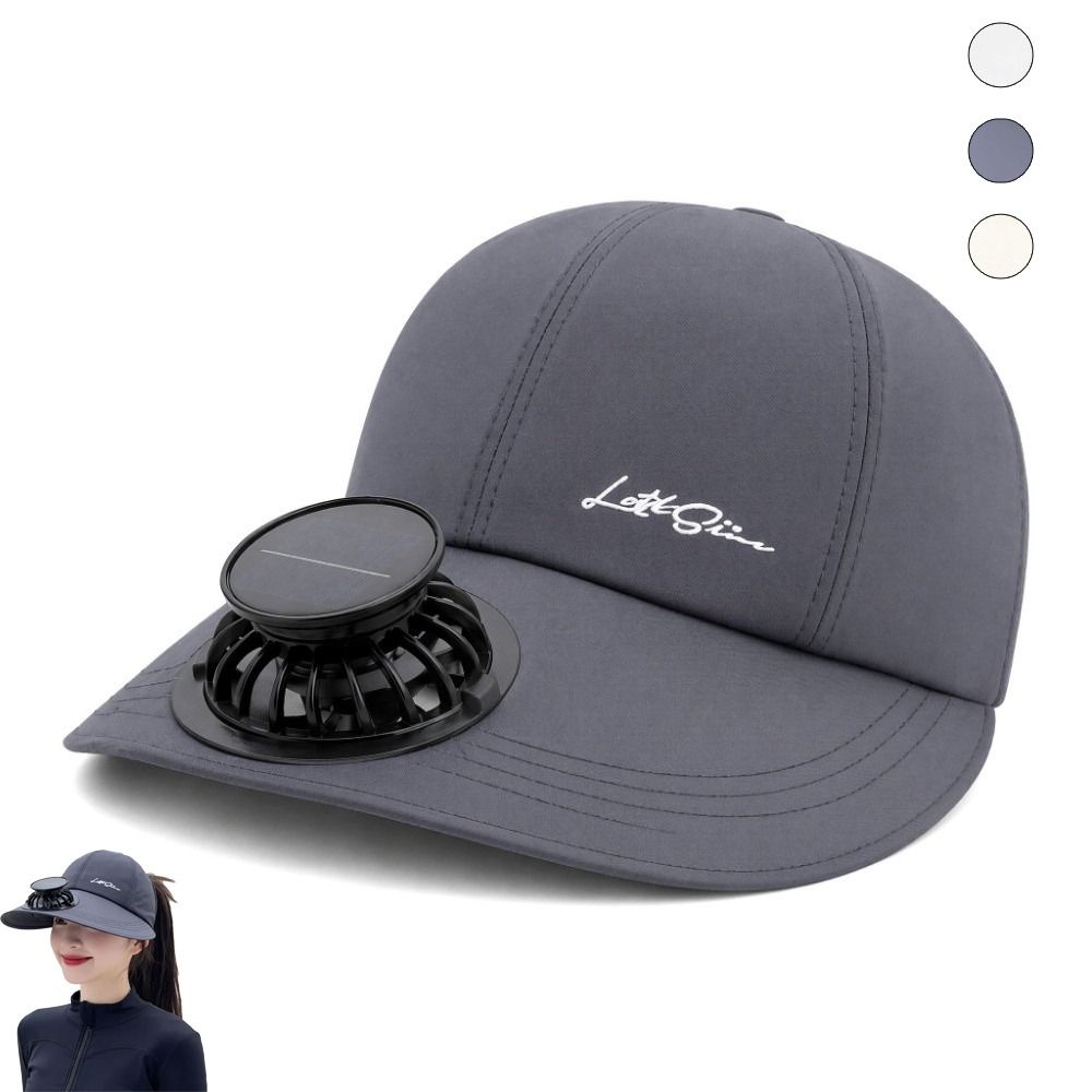 USB Charging Solar Fan Hat UV Resistant Baseball Cap New Sun Hat Summer