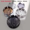 LLK1 100/80pcs 54/56/60/62/65/68mm Car Wheel Center Caps Hubcap Cover hub center cap ForFord Rim Cover