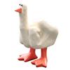 Middle Finger Little Duck Decor Resin Small Duck Sculpture 7.5cm Duck Decorative Figurine for Home Garden Desk Decoration