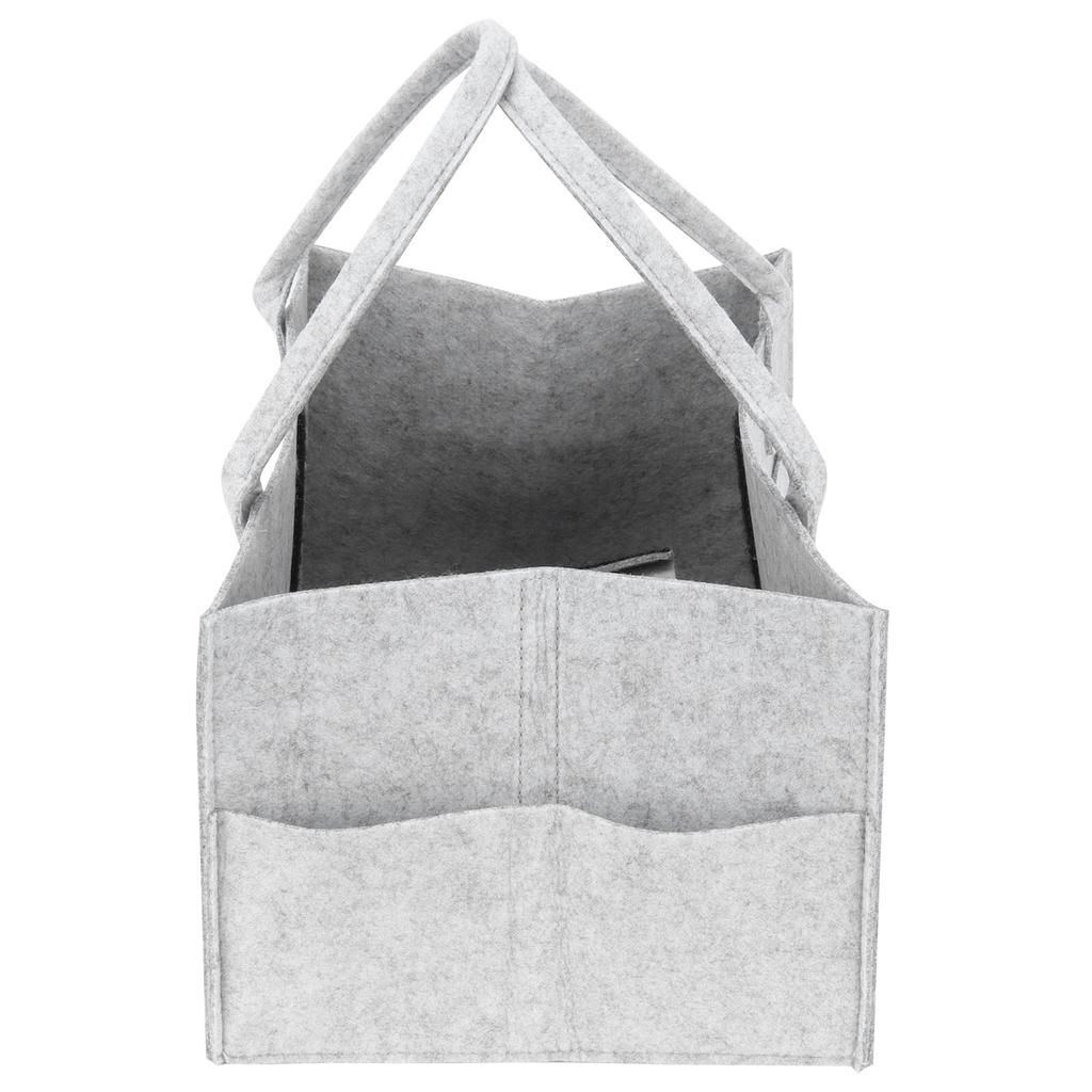 Детский органайзер для подгузников, войлочная дорожная сумка для хранения, портативная большая сумка-держатель для детской одежды Spar