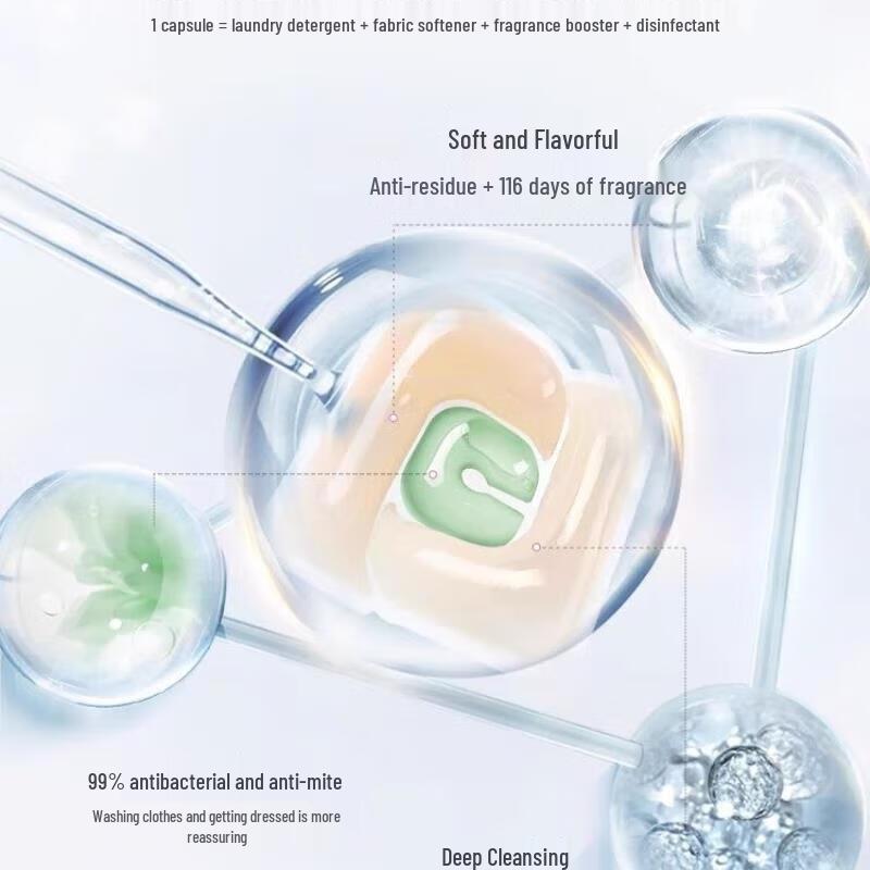 Адольф Пинк Роуз Концентрированные капсулы для стирки