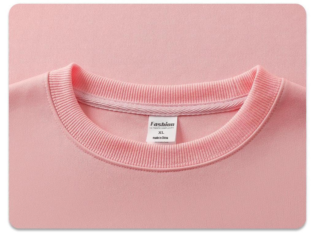 330G Heavyweight Men's Casual Loose Hoodie - Solid Color American Trend, Autumn/Winter Collection