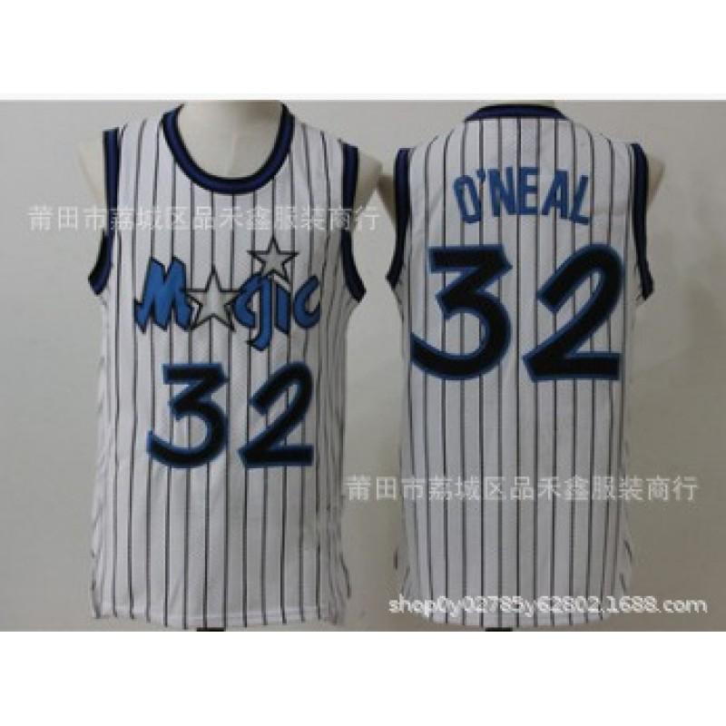 Orlando Magic Basketball Jersey Tracy McGrady Penny Hardaway Shaq Embroidered Fan Wear Cotton Sports Shirt