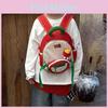 Backpack Preschool With Dog Pendant Curved Shoulder Straps For Wear Comfortable