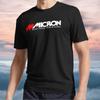 Новая Футболка Micron Retro Логотип Хоккея на Льду ТИШКА Футболка Смешная Размеры от S до 5XL