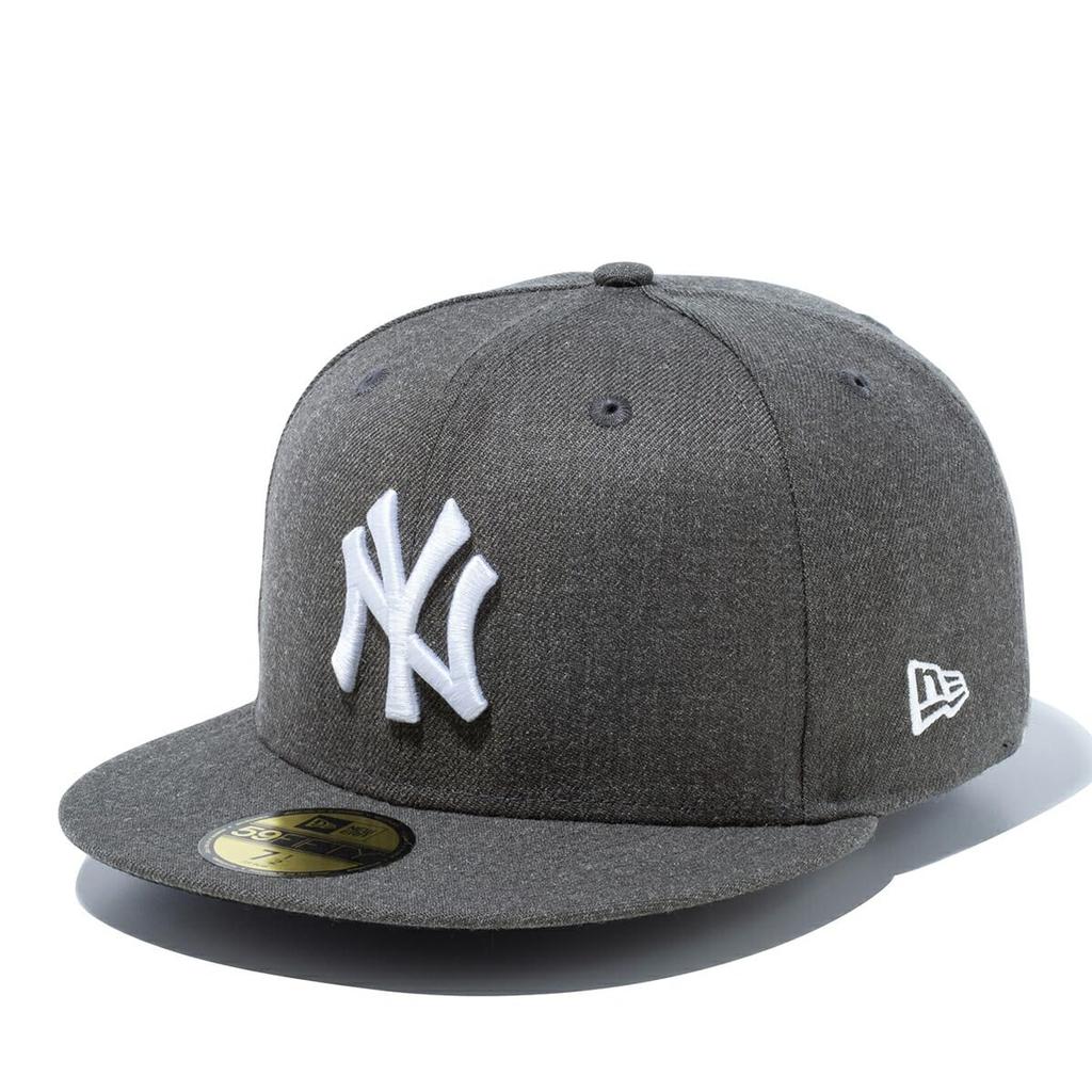 New Era Кепка New Era MLB New York Yankees NY темно-серая, вересковая 7 5950 NEYYAN DGRY HTR WHI 25J 7/8