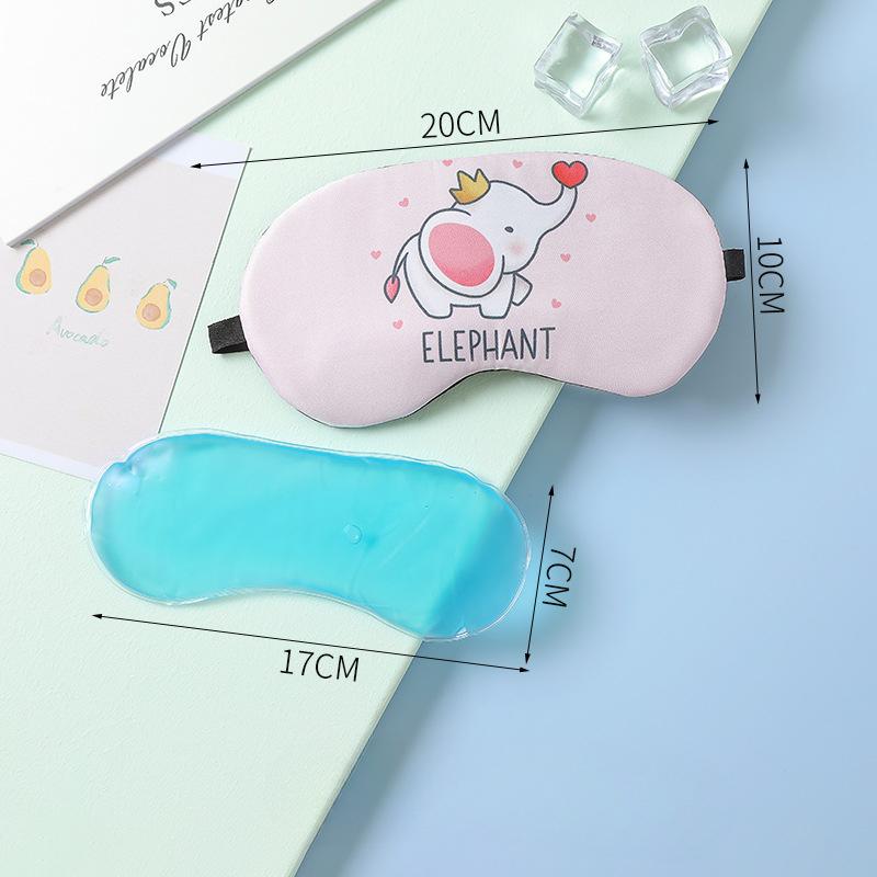 Маска для глаз, козырек для сна, дышащая маска для снятия напряжения с глаз, детская студенческая общежития, спальная маска для глаз со льдом, женская