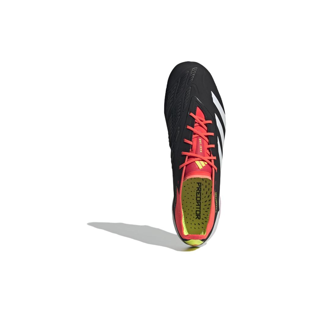 adidas Кроссовки унисекс Predator Elite Low FG Solar Energy Pack Black Core-Black Cloud-White IE1802