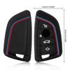 Чехол для автомобильного ключа для BMW X1 X3 X4 X5 F15 X6 F16 G30 7 серии G11 F48 F39 520 525 f30 118i 218i 320i Аксессуары для салона автомобиля