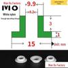 T-Shaped Nylon Insulating Bushing Spacer for M3-M35 Threads