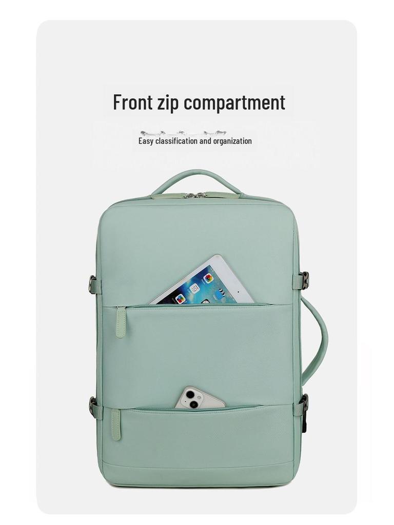 Универсальный расширяемый рюкзак: Вместительный, модный, идеально подходит для поездок на работу или в командировки