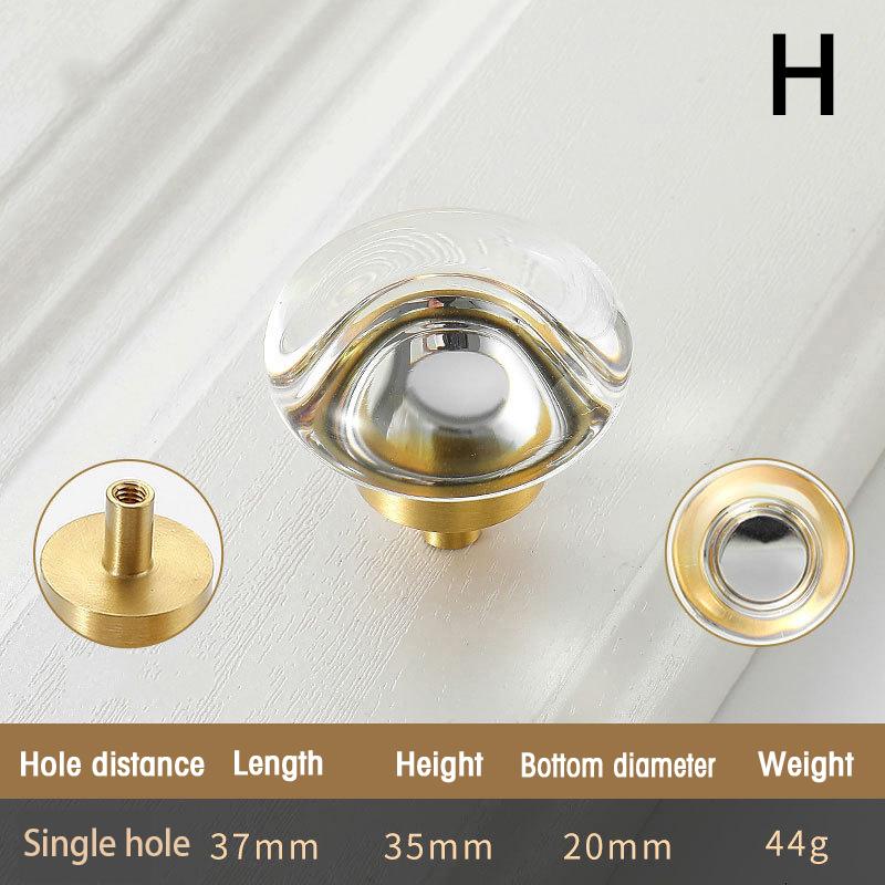 1 шт., ромбовидная форма с золотой основой, хрустальные стеклянные ручки, ручки для выдвижных ящиков, ручки для кухонного шкафа, мебельная дверная ручка