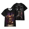 Five Nights At Freddy's Printed T-Shirt Men and Women Kids Tops Fashion Hot Sell New Cartoon 3d Printed T-Shirts