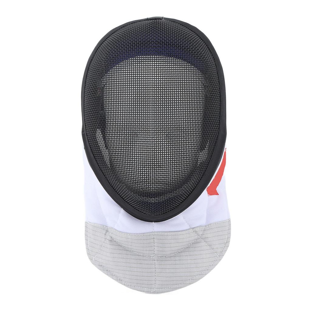 Маска для фехтования Защитный шлем для фехтования с мягкой манишкой для ежедневных тренировок и соревнований Черный