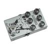 M-vave MINI-EFX Педаль мультиэффектов 4 эффекта Overdrive 4 эффекта искажения Boost 3-полосный эквалайзер True Bypass для электрогитары