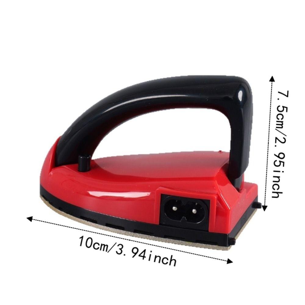 Smooth and Wear-resistant Mini Craft Iron Golden Bottom Plate Travel Flat Iron For Perler Beads
