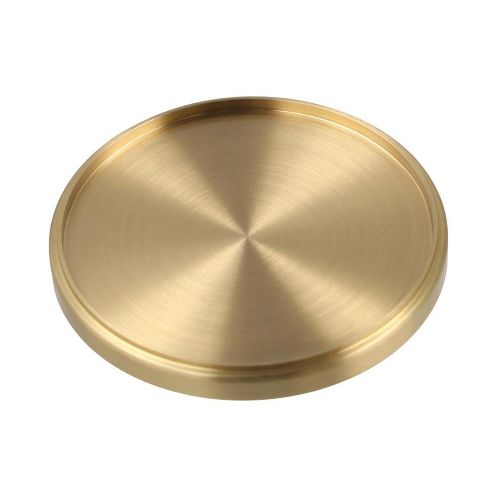 Metal Brass Coaster Heat Resistant Cup Tray Tables Centerpieces Decorations Cup Mats  Coffee Tables