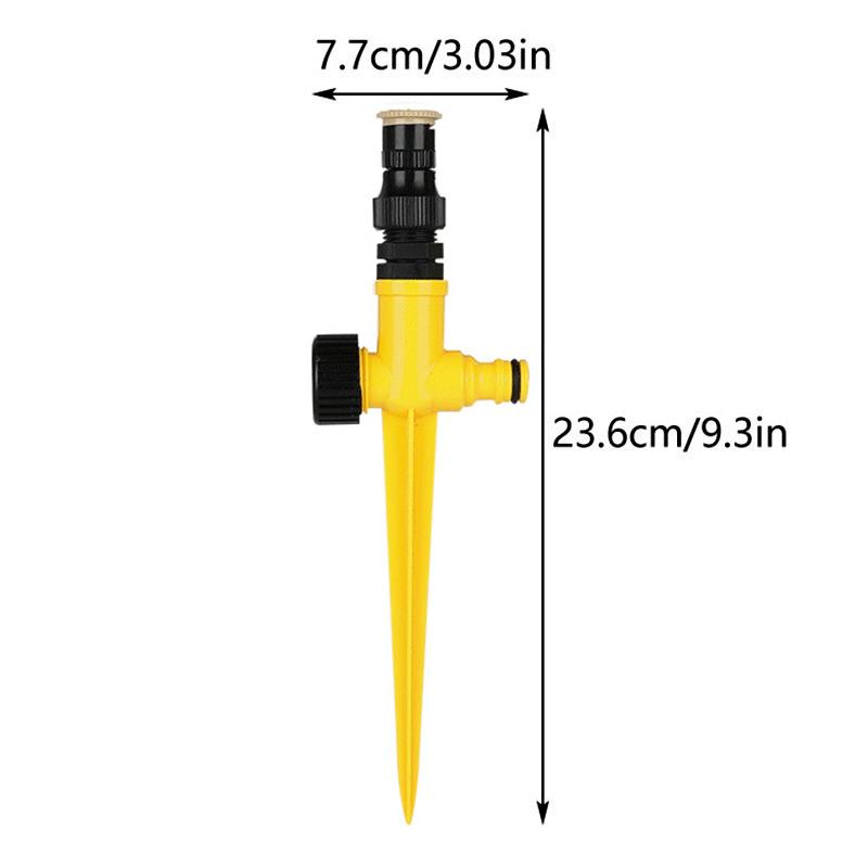 Садовый разбрызгиватель с вращением на 360°, система полива, автоматическая система полива для сельского хозяйства, газона, фермы, полива растений