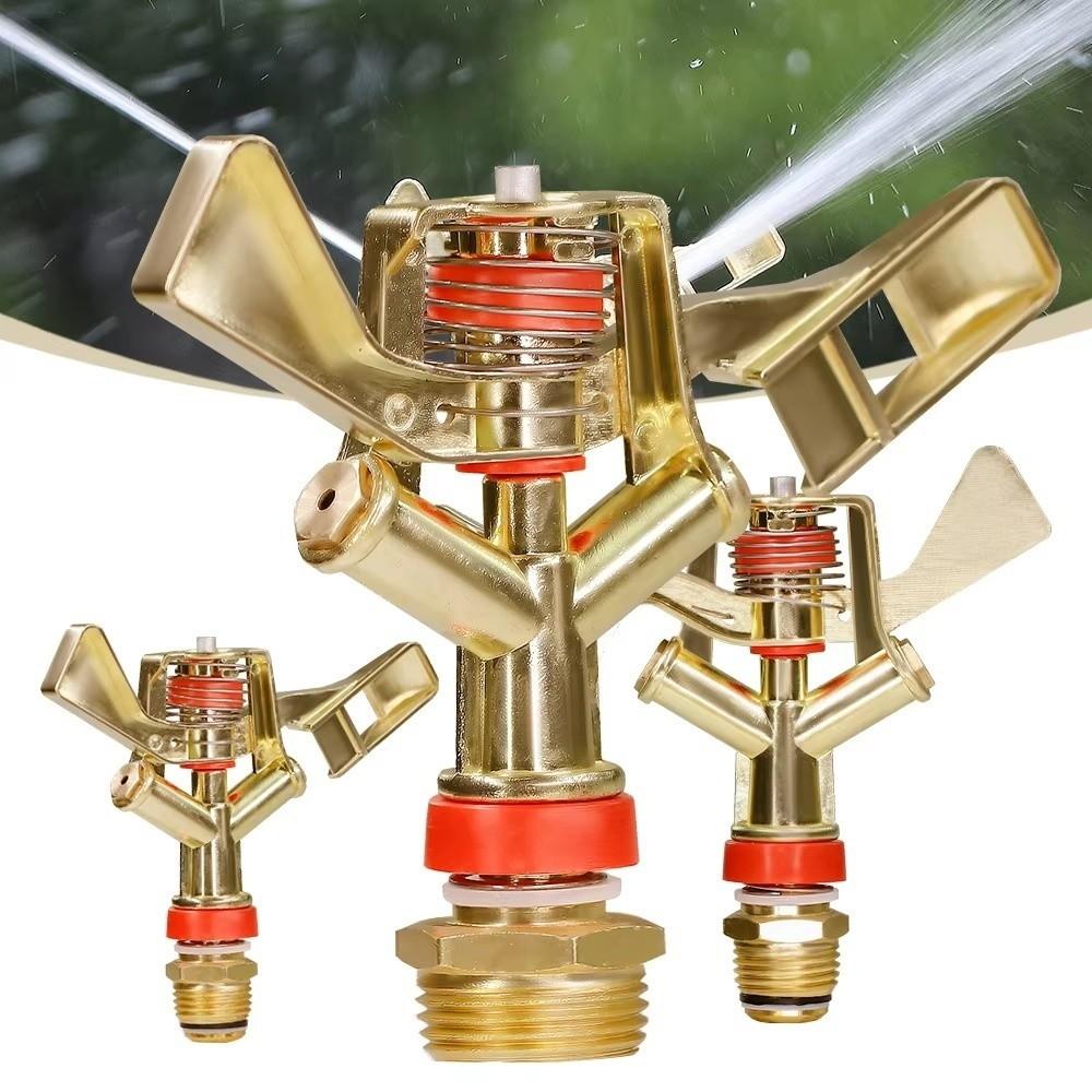 Adjustable Nozzle Impact Sprinkler Head Lawn Irrigation Sprinkler for Vegetable Field Orchard