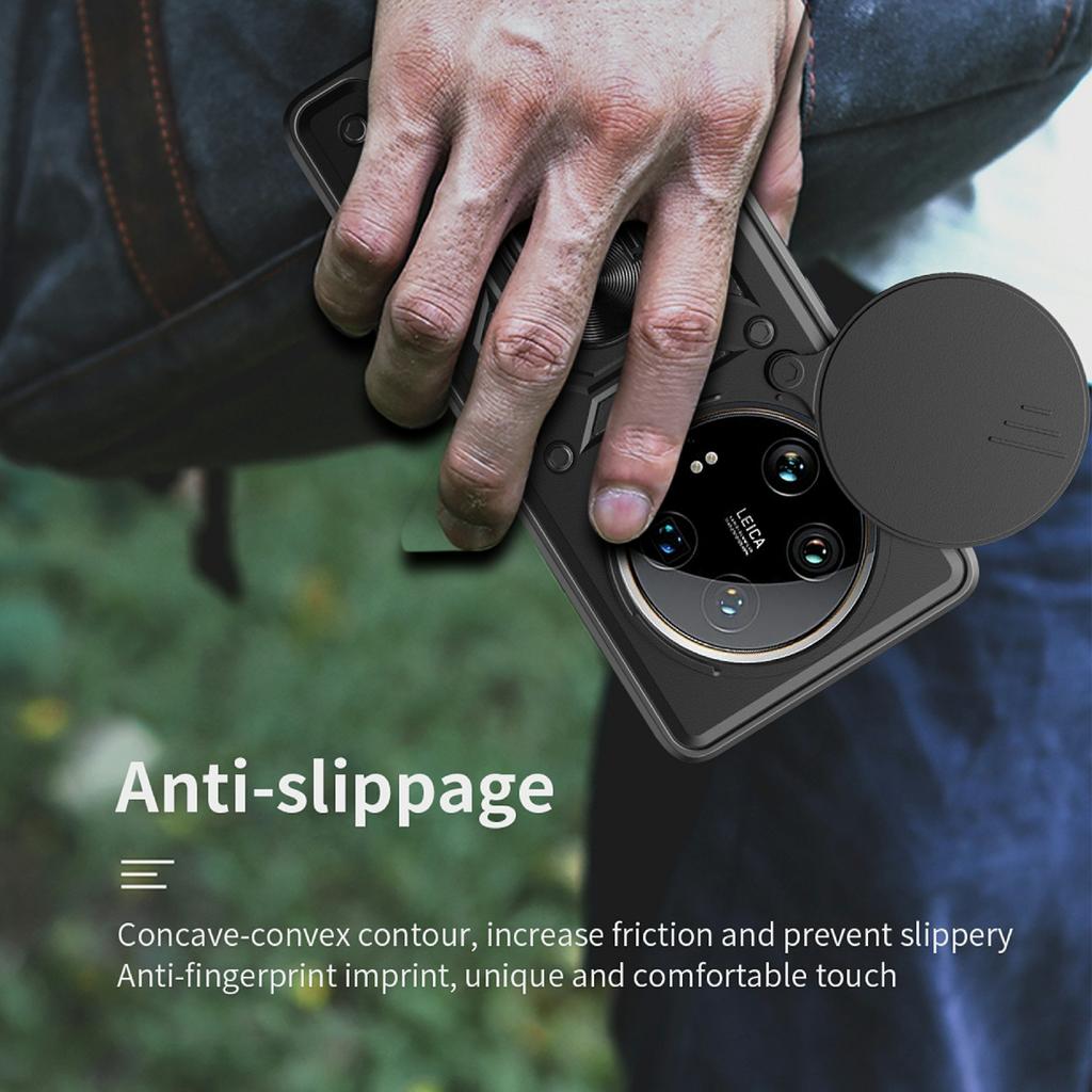 For Xiaomi 14 Ultra Phone Cover Camera Protection Bump Proof PC+TPU Back Case