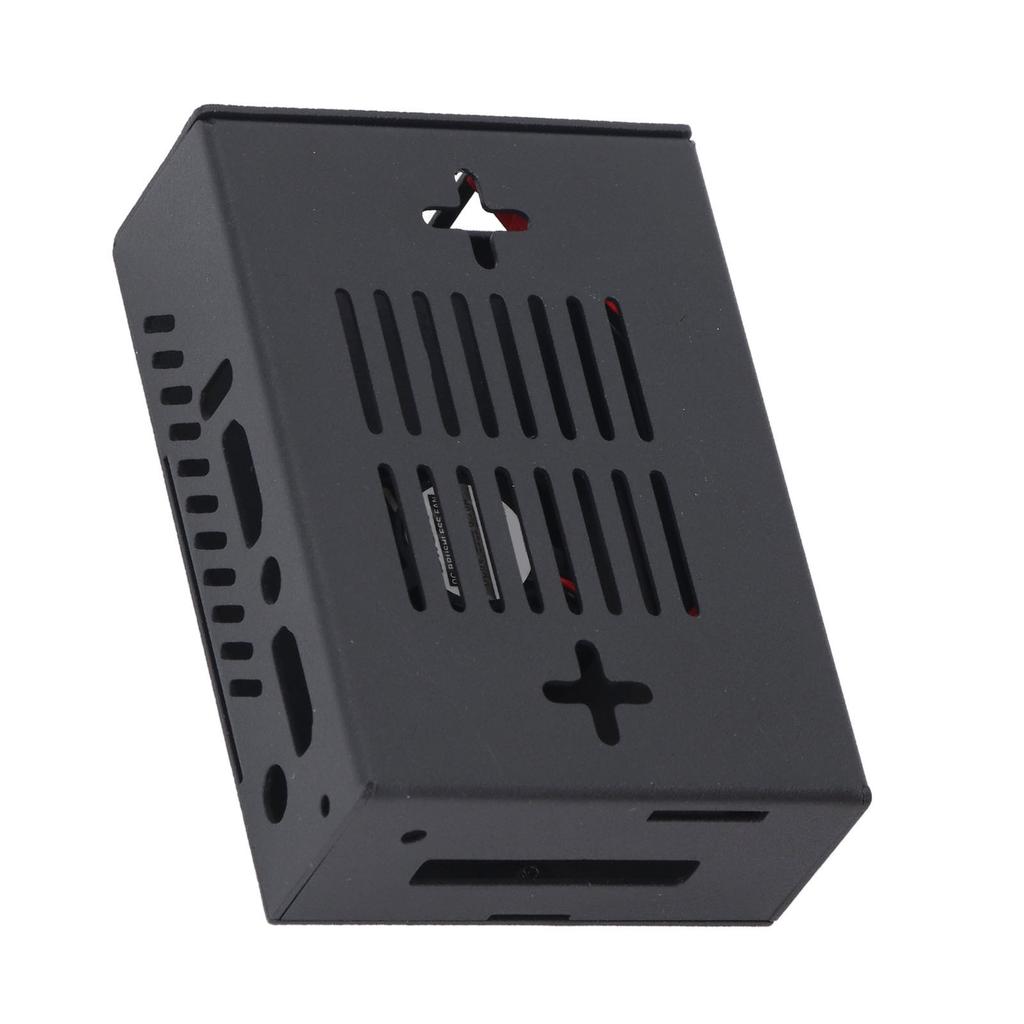 Охлаждающий корпус для Orange Pi 5 MAX Одноплатный компьютер из цинкового сплава Металлический охлаждающий корпус с вентилятором