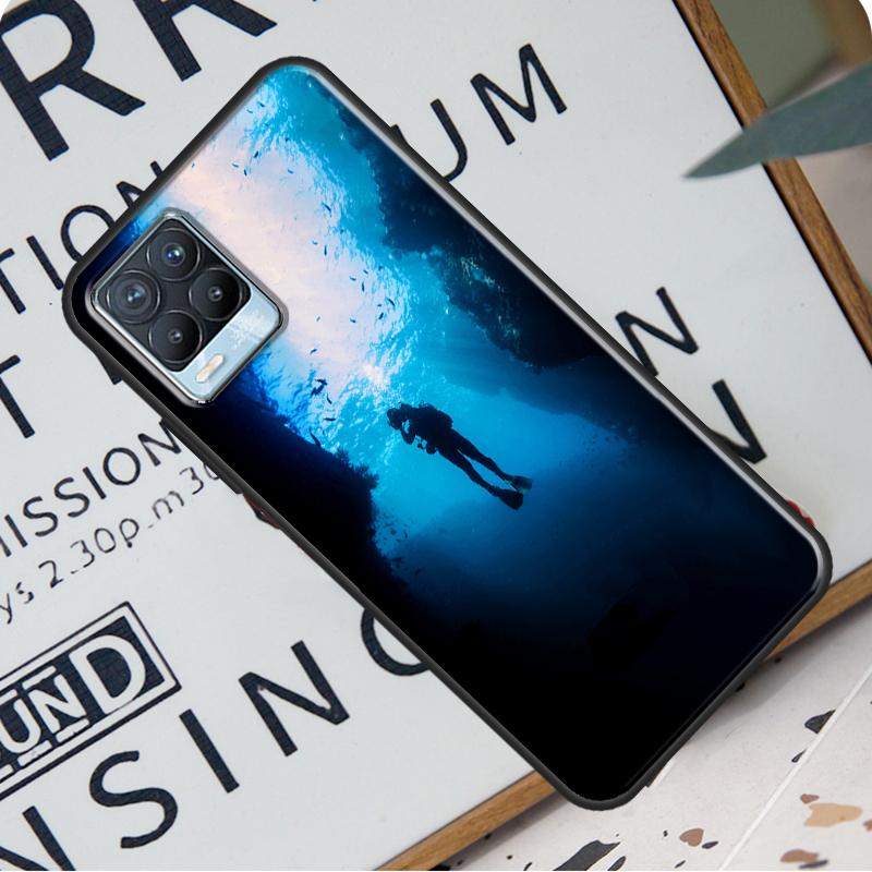 Чехол для дайвинга и подводного плавания для Realme 8i 8 Pro GT Neo 2 Master C15 C21 Coque для OnePlus 8T 9R Nord2 9 Pro