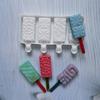 4 Сердца Силиконовая форма для мороженого DIY Love Popsicle Chocolate Candy Jelly Mold Crystal Cavities Изготовление инструментов для декора торта Подарки
