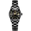 JINSHIDUN Brand Watch Heart Steel Automatic Mechanical Single Calendar Luminous Waterproof Women's Watch Women's Watch