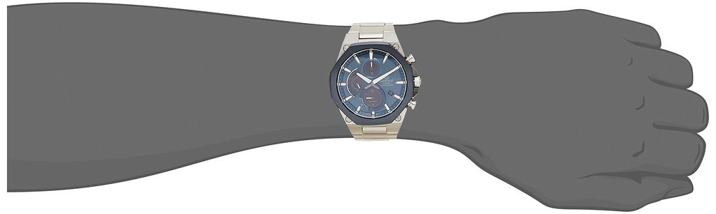 Мужские солнечные часы Casio Edifice, серебристые, EFS-S570YDB-2AJF