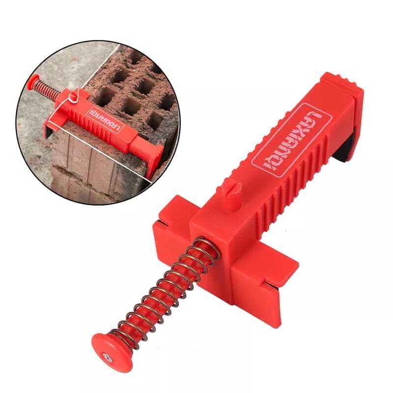 2xBrick Liner Clamps Runner Wire Drawer Bricklaying Tool for Brick Laying Tingle