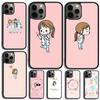 Милый чехол для телефона Медсестра для iPhone 17 Air 15 16e 14 13 Pro Max Coque 12 11 Pro Max PLUS