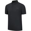 Удобная Дышащая Универсальная Футболка-поло с коротким рукавом Мужские топы Черный SA2250SP62C-BK001