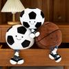New Fun Basketball Soccer Baby Plush Toys Children's Toys Dolls Soothing Dolls Boys Gifts