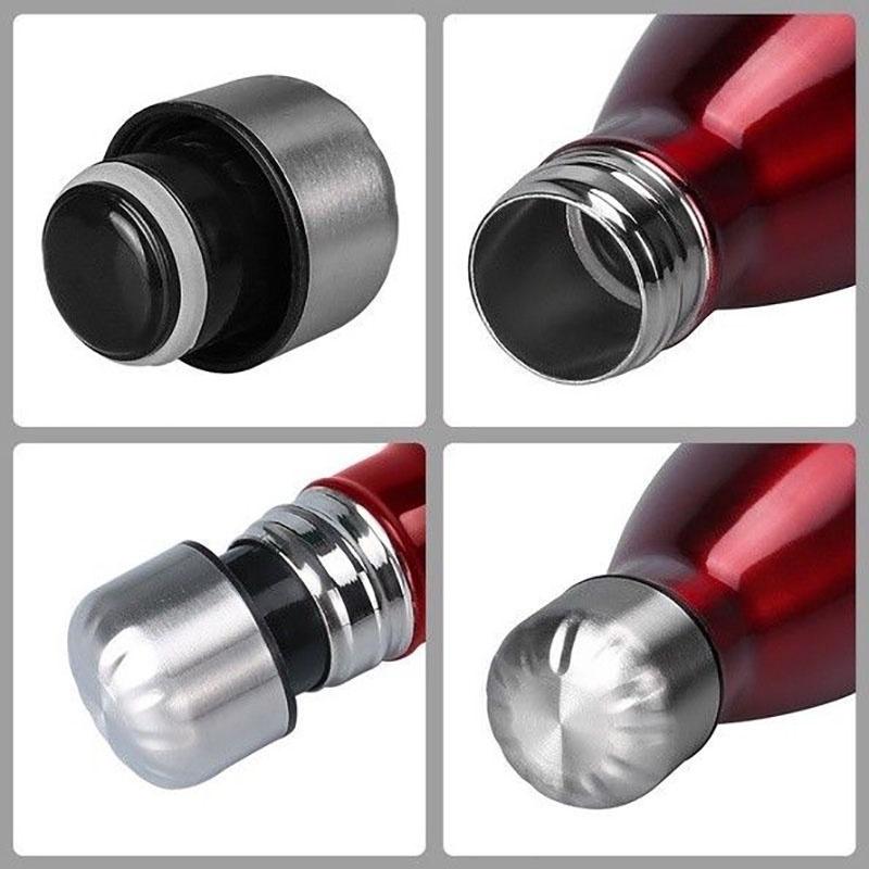 Premium Stainless Steel Coke Shaped Vacuum Water Bottle For Outdoor Adventures