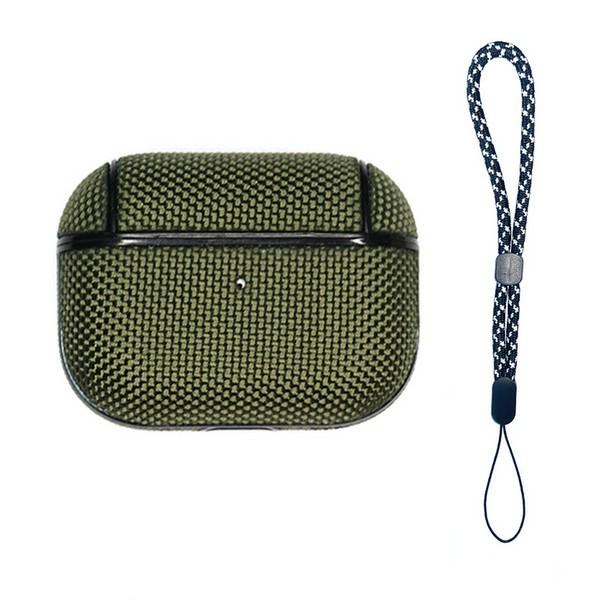 Etui Beline Airpods Shell Do Airpods Pro, Oliwkowe