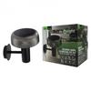 Solarna + Usb Lampa Elewacyjna Led 2W1 Ip44 Soe-16Bd Czarny Klosz
