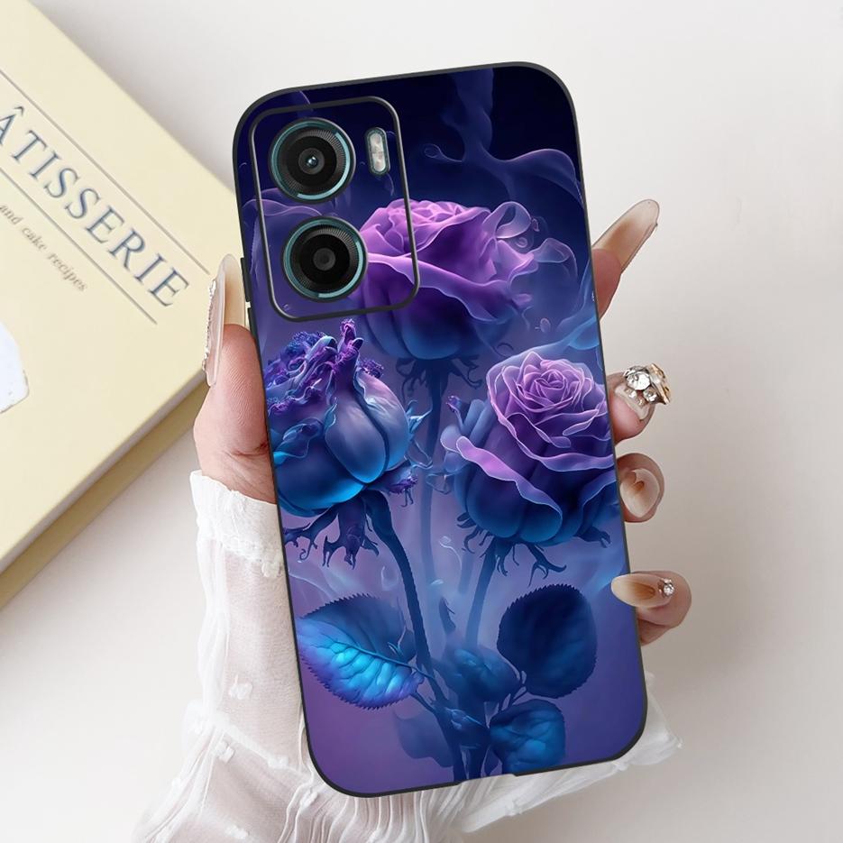 For Motorola Moto G05 4G Case New Luxury Candy Painted Cover Soft TPU Matte Phone Case For Motorola G05 G 05 MotoG05 Fundas Bags