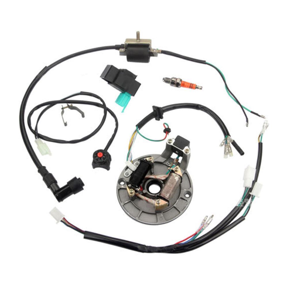 Wiring Harness Ignition Coil Magneto Stator For For 50cc 70cc 110cc 125cc 4 Stroke Dirt Bikes