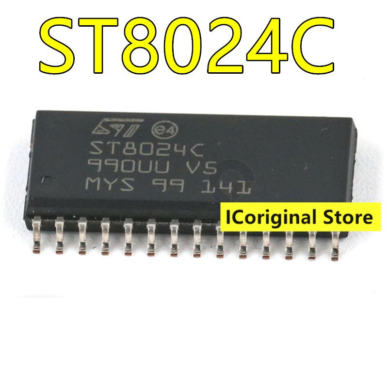 5 шт. Оригинальный чип ST8024C ST8024CDR SOP28 28 выводов Совершенно новый импортный SMT IC чип интерфейса смарт-карты корпус SOP-28 ST8024